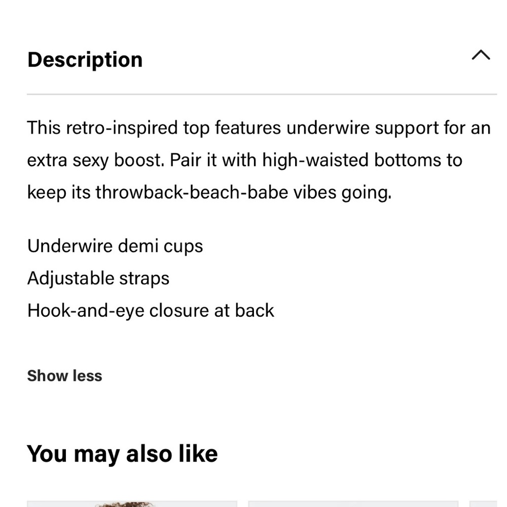 Solid & Striped Ginger Bikini Gingham Check Black… - image 4